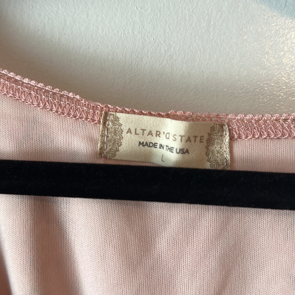 Altar'd State Floral Pink Dress​ - Picture 4 of 4